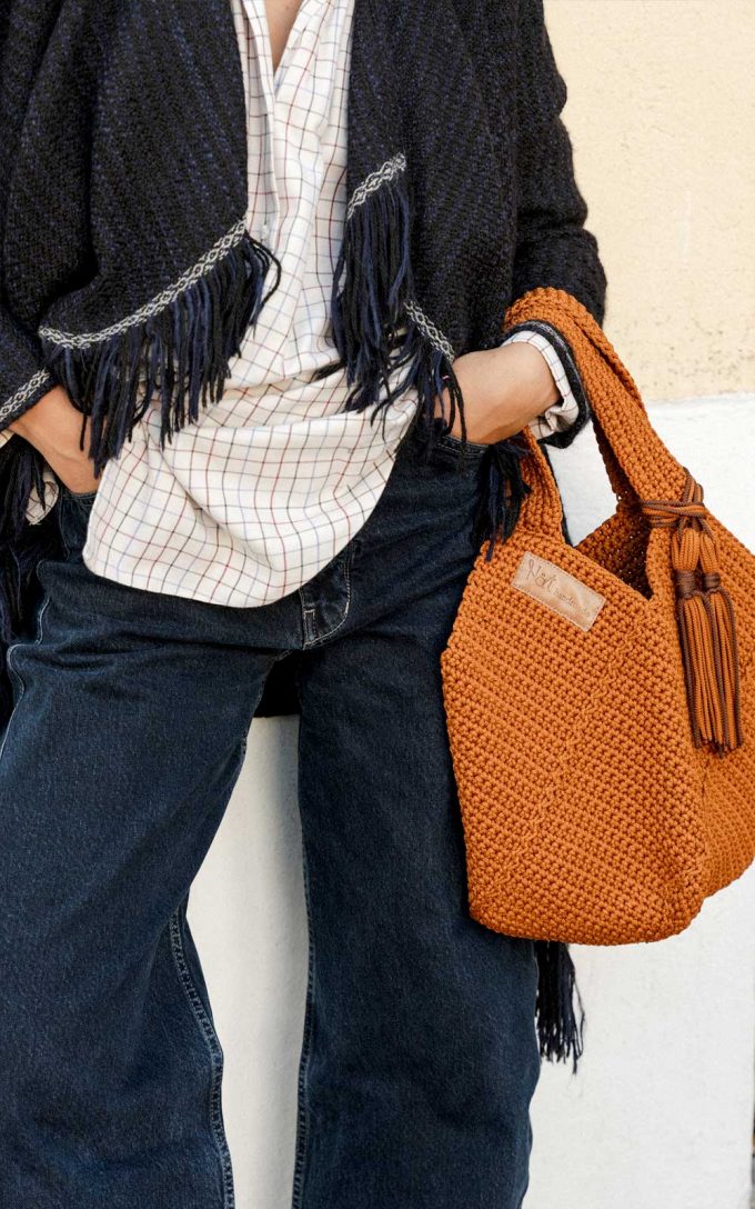 Bolso CROCHET SQUARE